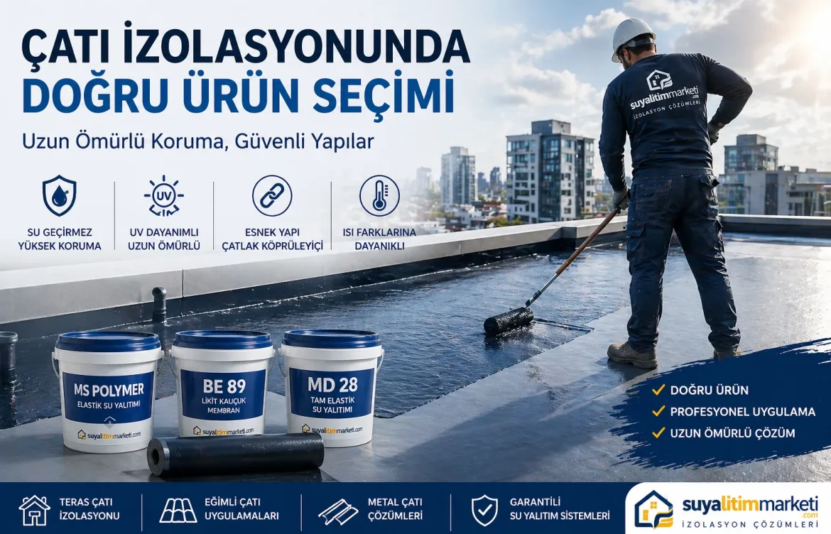 Çatı İzolasyonunda Doğru Ürün Seçimi